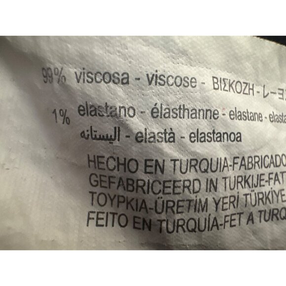 2/$30 ZARA Medium Black Lace-Up Back Crop Top - Picture 5 of 14